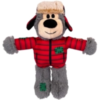 Kong Holiday Wild Knot Bear Grijs Md/Lg hondenspeelgoed