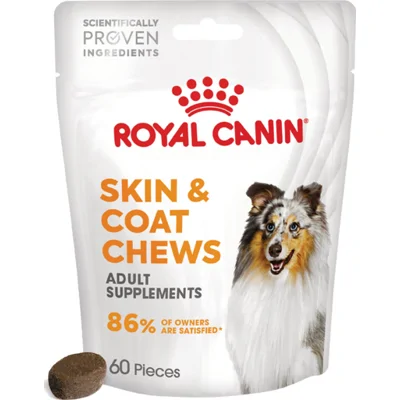 Royal Canin Skin & Coat Chews hond supplement 240 gram