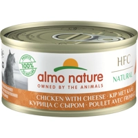 Almo Nature HFC Natural kip met kaas natvoer kat (70 g) 12 x 70 g