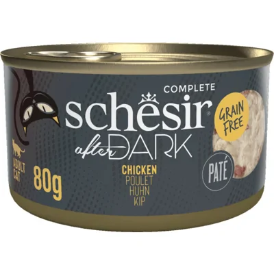 12x Schesir After Dark Paté Kip 80 gr