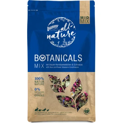 Bunny Nature Botanicals Mid Blue Cornflower Blossoms&Echinacea 120 gr