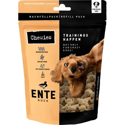 Chewies Trainingshapjes Hondensnacks Eend 175 gr