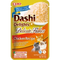 Ciao Dashi Delights Delicate Flakes Kattenvoer Nat Chicken 40 gr