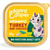 Edgard&Cooper Kattenvoer Adult Pate Biologische Kalkoen 85 gr