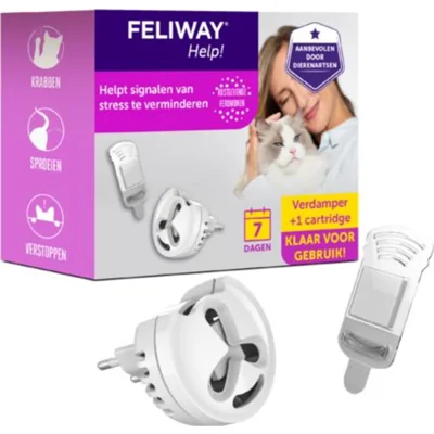 Feliway Help! Diffuser + Cartridge 1 stuk