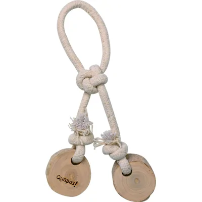 Quapas! Dog Toy Coffeewood Bouncy