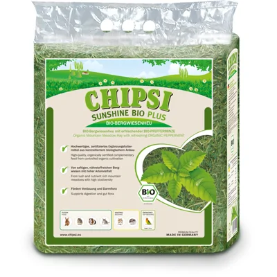 Chipsi Sunshine Bio Plus Weidehooi Pepermunt 600 gr
