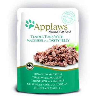 Applaws Cat - Tuna & Mackerel in Jelly - 16 x 70 g