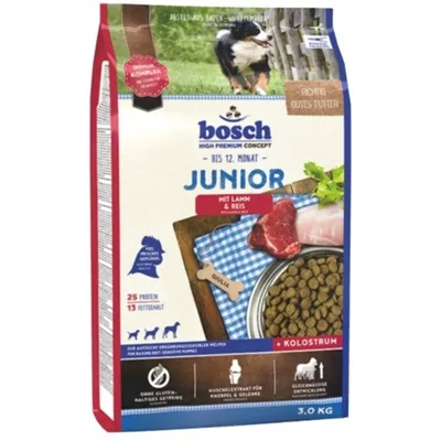 Bosch Junior Hondenvoer - Lam en Rijst - 3 kg