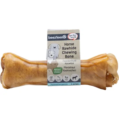 Beeztees Paardenhuid Kauwbot - 17 cm