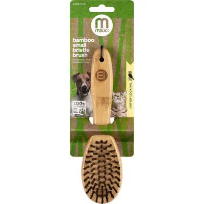 Mikki Bamboo Bristle Brush - Small