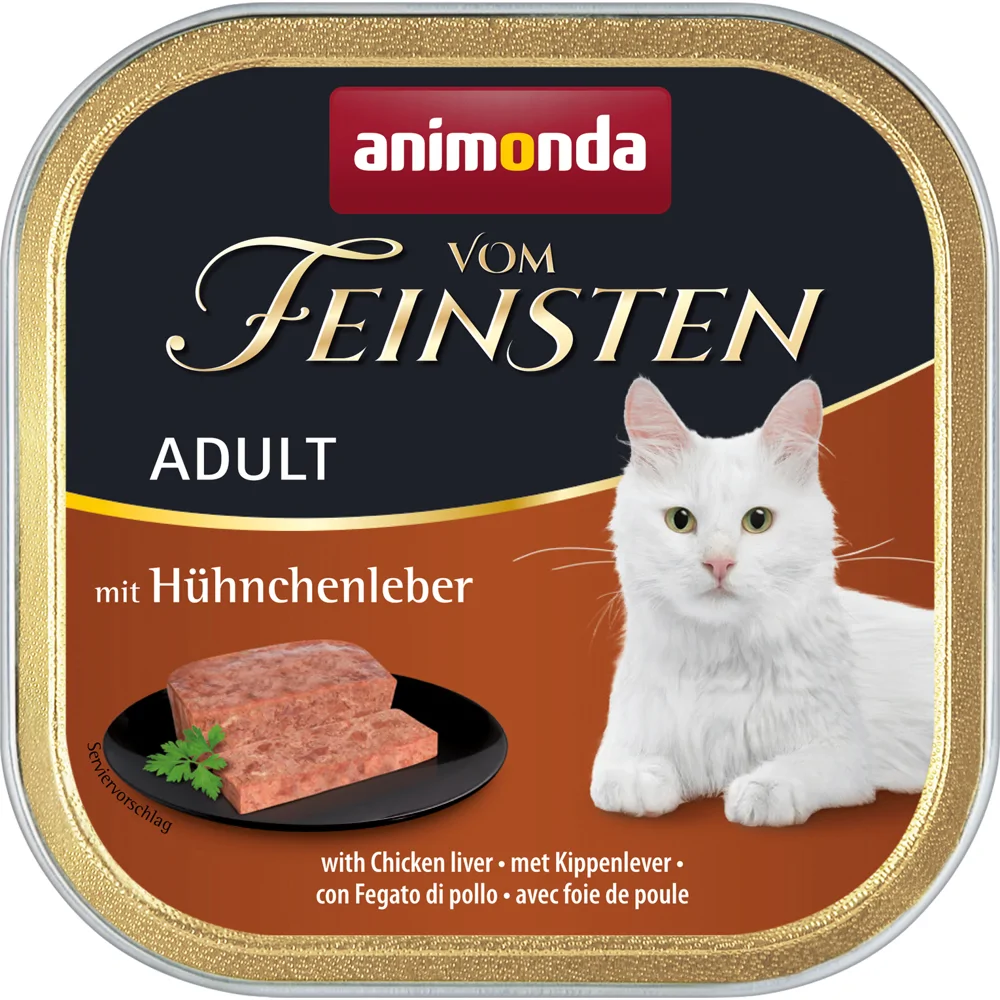 Animonda Vom Feinsten Adult Kippenlever - 32 x 100 g