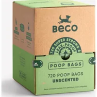 Beco Poop Bags Recycled Incl Poepzakhouder Ongeparfumeerd 720 stuks