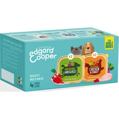 Edgard & Cooper hond Multipack 4 x 300gr