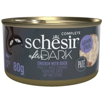 12x Schesir After Dark Paté Kip&Eend 80 gr