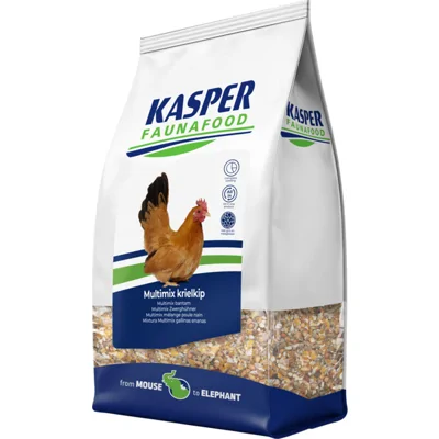 3x Kasper Faunafood Multimix Krielkip 4 kg