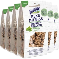 6x Bunny Nature Crunchy Cracker Peterselie 50 gr
