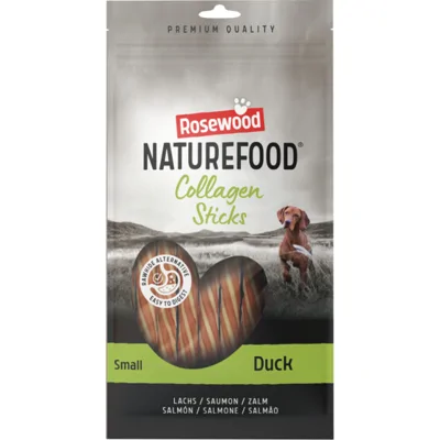 Rosewood Naturefood Hondensnack Collageen Sticks Duck S 100 gr