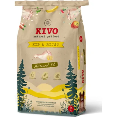Kivo Kip&Rijst Allround Fit Glutenvrij 4 kg