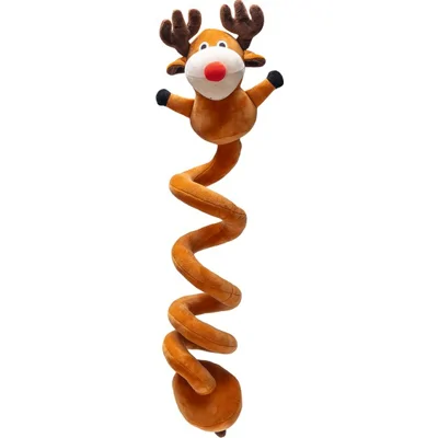 Beeztees Kerst Rendier Spiraal hondenspeelgoed
