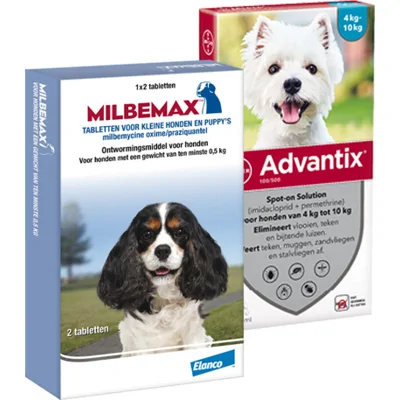 Elanco Preventiepakket Hond 4 - 5 kg