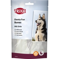 Trixie Denta Fun Duck Chewing Bones - 10 cm - 2 stuks 70 g