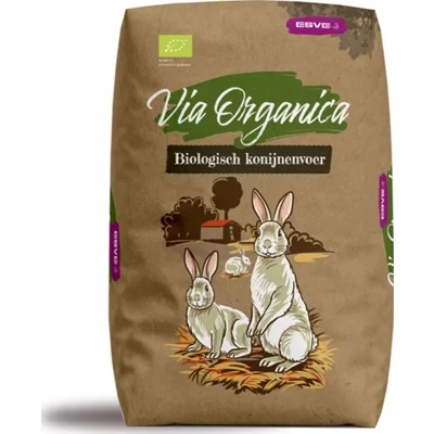 Via Organica Bio Konijnenkorrel - 12,5kg