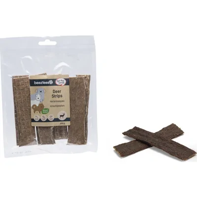 Beeztees Hertenreepjes hondensnack 200 gram