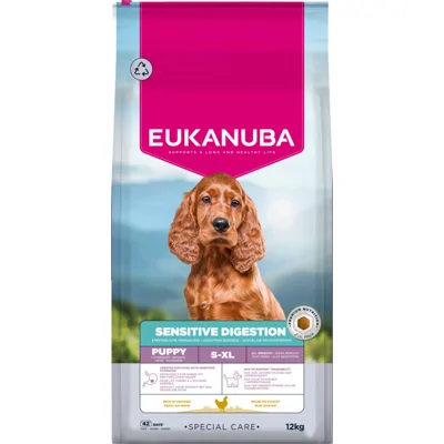 Eukanuba Daily Care Puppy Sensitive Digestion hondenvoer 12 kg