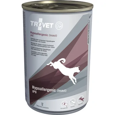 Trovet Hypoallergenic IPD met insecten natvoer hond 6 x 400 g