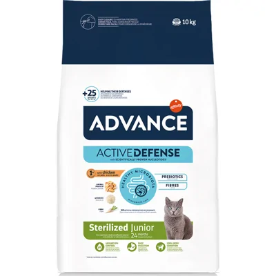 Advance Junior Sterilized High Protein kattenvoer 10 kg