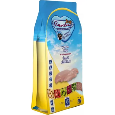 2x Renske Super Premium Adult Hondenvoer Kip Graanvrij 12 kg