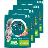 4x Purina ONE Indoor Kalkoen 800 gr