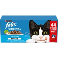 Felix Original Vis Selectie Maaltijdzakjes Multipack 44 x 85 gr product name