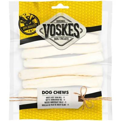 Voskes Roll White M 8 stuks