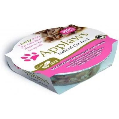 Applaws Cat - Tuna Fillet & Crab Pots - 10 x 60 g