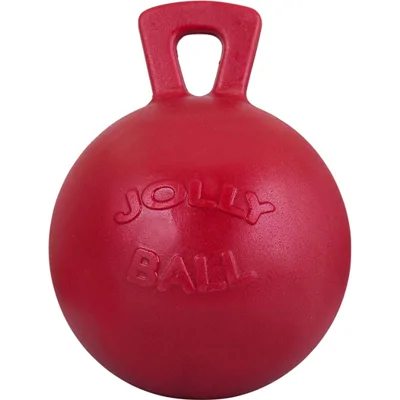 Jolly Ball Tug-n-Toss - Medium (6 inch) 15 cm rood