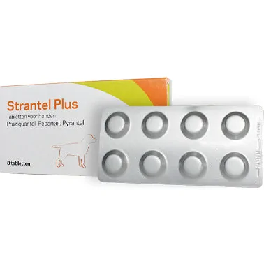 Strantel Plus Dog - 8 tabletten