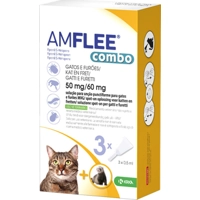 Amflee Combo Spot-on Kat - 50 mg - 2 x 3 pipetten