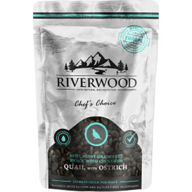 Riverwood Chef's Choice - Kwartel & Struisvogel - 200 gr