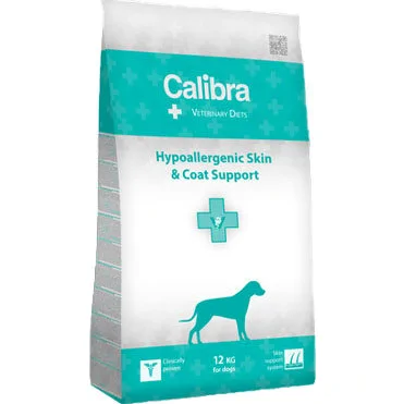 Calibra Dog Veterinary Diets - Hypoallergenic Skin & Coat Support - 2 kg