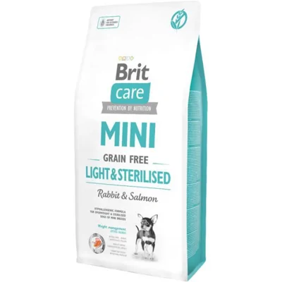Brit Care - Mini Grain Free - Light & Sterilised - 7 kg