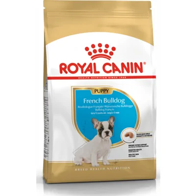 4x Royal Canin Hondenvoer Droog French Bulldog Puppy 3 kg