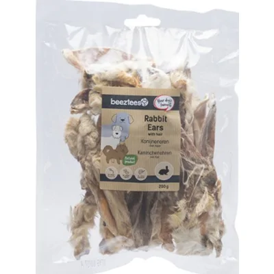 Beeztees Konijnenoren - 5 x 200 g