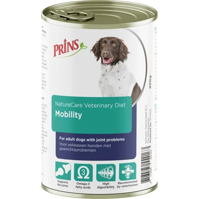 Prins NatureCare Veterinary Diet Dog Mobility - 6 x 400 g