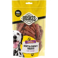 10x Voskes Hondensnacks Original Lamsworstjes Lam & Kip 350 gr