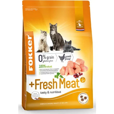Fokker Adult +Fresh Meat Kat 2,5 kg