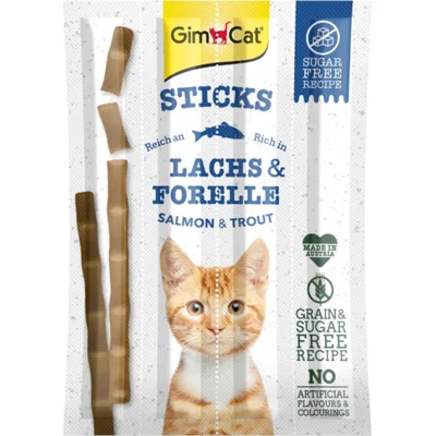 Gimcat Sticks Zalm & Forel 4st