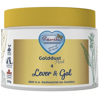 Renske Golddust Heal 4 - Lever & Gal 250gram