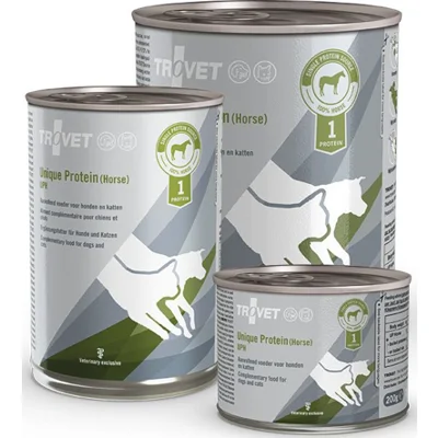 Trovet Unique Protein Paard UPH Hond/Kat natvoer 6x200gr
